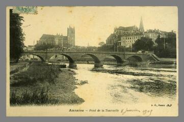 Auxerre. Pont de la Tournelle B.F. Paris