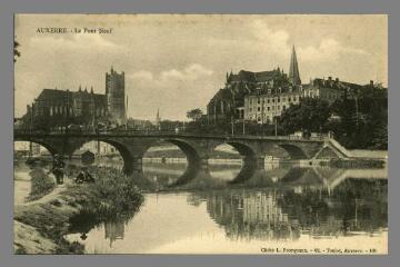 Auxerre. Le Pont Neuf Toulot Auxerre