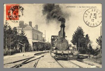 Auxerre. La Gare Saint-Amâtre Toulot ND Phot Auxerre