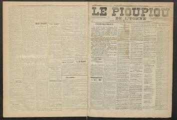 Le Pioupiou de l’Yonne : organe trimestriel des jeunesses socialistes du département, n° 3, 1902