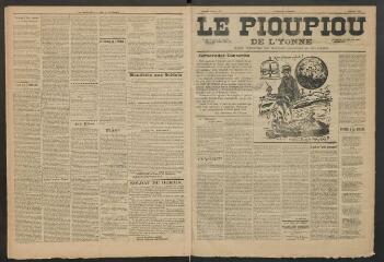 Le Pioupiou de l’Yonne : organe trimestriel des jeunesses socialistes du département, n° 5, 1er trimestre 1903
