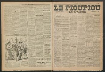 Le Pioupiou de l’Yonne : organe de tous les militants socialistes du département, n° 7, 1er mai 1904