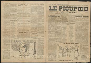 Le Pioupiou de l’Yonne : organe des jeunesses socialistes du département, n° 16, février 1912