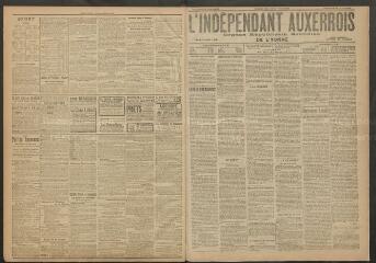 L'Indépendant auxerrois : organe républicain quotidien de l’Yonne, n° 82, 11 avril 1906