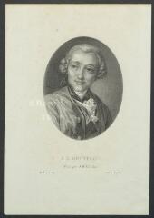 Portrait de J. G. Soufflot, architecte né à Auxerre