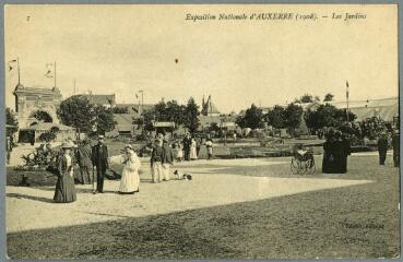 Exposition Nationale d'Auxerre (1908) – Les Jardins Toulot ND Phot