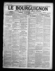 Le Bourguignon : journal de la démocratie radicale-socialiste, n° 4, mardi 5 janvier 1915