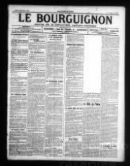 Le Bourguignon : journal de la démocratie radicale-socialiste, n° 287, lundi 7 décembre 1914