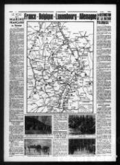 Le Bourguignon : grand quotidien régional illustré de la démocratie radicale-socialiste, n° 133, dimanche 12 mai 1940