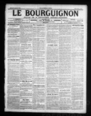 Le Bourguignon : journal de la démocratie radicale-socialiste, n° 2, dimanche 3 janvier 1915