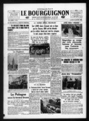 Le Bourguignon : grand quotidien régional illustré de la démocratie radicale-socialiste, n° 29, lundi 29 janvier 1940