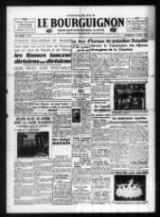 Le Bourguignon : grand quotidien régional illustré de la démocratie radicale-socialiste, n° 61, vendredi 1er mars 1940