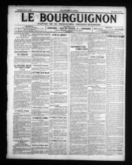 Le Bourguignon : journal de la démocratie radicale-socialiste, n° 8, samedi 9 janvier 1915