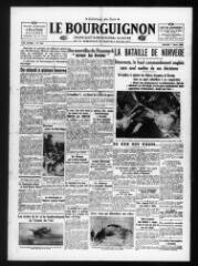 Le Bourguignon : grand quotidien régional illustré de la démocratie radicale-socialiste, n° 128, mardi 7 mai 1940