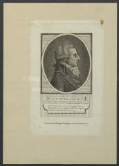 Portrait de Louis-Michel Le Peletier, comte de Saint-Fargeau, 1760-1793, magistrat et homme politique, conventionnel, régicide