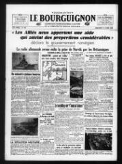 Le Bourguignon : grand quotidien régional illustré de la démocratie radicale-socialiste, n° 108, mercredi 17 avril 1940