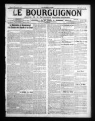 Le Bourguignon : journal de la démocratie radicale-socialiste, n° 301, mercredi 23 décembre 1914