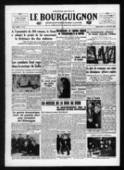 Le Bourguignon : grand quotidien régional illustré de la démocratie radicale-socialiste, n° 21, dimanche 21 janvier 1940