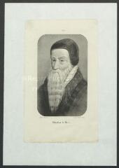 Portrait de Théodore de Bèze, réformateur français, ministre de Genève
