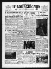 Le Bourguignon : grand quotidien régional illustré de la démocratie radicale-socialiste, n° 99, lundi 8 avril 1940