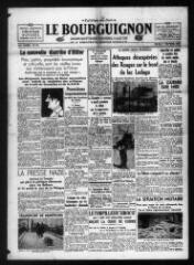 Le Bourguignon : grand quotidien régional illustré de la démocratie radicale-socialiste, n° 32, jeudi 1er février 1940