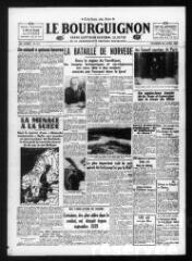 Le Bourguignon : grand quotidien régional illustré de la démocratie radicale-socialiste, n° 117, vendredi 26 avril 1940