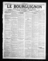 Le Bourguignon : journal de la démocratie radicale-socialiste, n° 305, lundi 28 décembre 1914