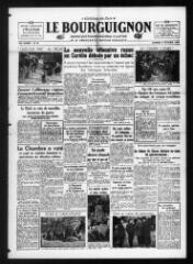 Le Bourguignon : grand quotidien régional illustré de la démocratie radicale-socialiste, n° 34, samedi 3 février 1940
