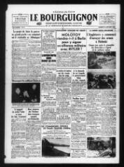 Le Bourguignon : grand quotidien régional illustré de la démocratie radicale-socialiste, n° 6, samedi 6 janvier 1940