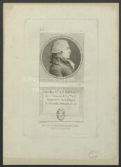 Portrait de Michel Louis Etienne Regnault, né à Saint-Fargeau le 3 novembre 1761