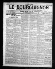 Le Bourguignon : journal de la démocratie radicale-socialiste, n° 7, vendredi 8 janvier 1915