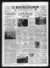 Le Bourguignon : grand quotidien régional illustré de la démocratie radicale-socialiste, n° 4, jeudi 4 janvier 1940