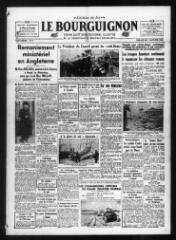 Le Bourguignon : grand quotidien régional illustré de la démocratie radicale-socialiste, n° 7, dimanche 7 janvier 1940