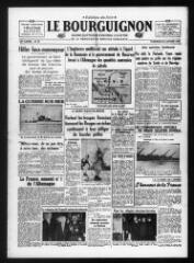 Le Bourguignon : grand quotidien régional illustré de la démocratie radicale-socialiste, n° 26, vendredi 26 janvier 1940