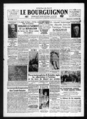 Le Bourguignon : grand quotidien régional illustré de la démocratie radicale-socialiste, n° 14, dimanche 14 janvier 1940
