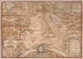 Plan de la ville et des fauxbourgs d'Auxerre Levé par Mes[sire]. Rondé en 1750.