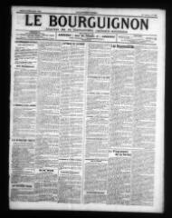 Le Bourguignon : journal de la démocratie radicale-socialiste, n° 292, samedi 12 décembre 1914