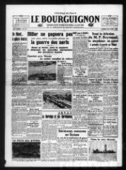 Le Bourguignon : grand quotidien régional illustré de la démocratie radicale-socialiste, n° 111, samedi 20 avril 1940