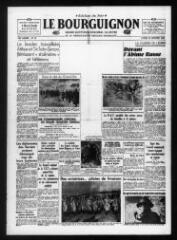 Le Bourguignon : grand quotidien régional illustré de la démocratie radicale-socialiste, n° 15, lundi 15 janvier 1940