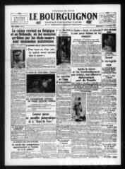Le Bourguignon : grand quotidien régional illustré de la démocratie radicale-socialiste, n° 17, mercredi 17 janvier 1940