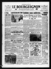 Le Bourguignon : grand quotidien régional illustré de la démocratie radicale-socialiste, n° 110, vendredi 19 avril 1940