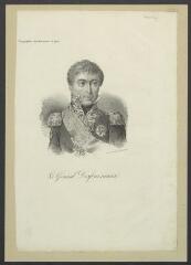 Portrait de Edme-Etienne Borne, baron puis comte Desfourneaux, général d'Empire, né à Vézelay le 22 avril 1767, mort à Paris en 1849