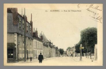 1 vue  - 13. Auxerre. Rue de l\'Arquebuse (ouvre la visionneuse)