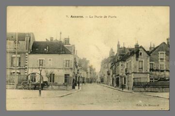 1 vue  - 7. Auxerre. La Porte de Paris (ouvre la visionneuse)