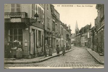 1 vue  - 86. Auxerre. Rue du Collège (ouvre la visionneuse)