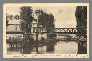 1 vue  - 18. Auxerre. Pont du Bâtardeau (ouvre la visionneuse)