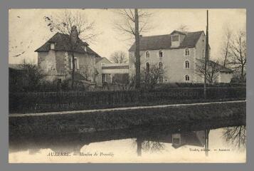 1 vue  - Auxerre. Moulin de Preuilly (ouvre la visionneuse)