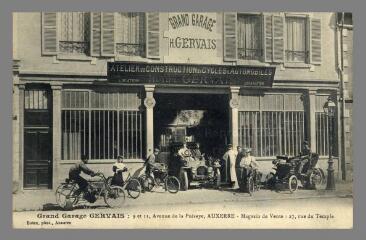 1 vue  - Grand Garage Saint-Gervais : 9 et 11, avenue de la Puisaye à Auxerre (ouvre la visionneuse)