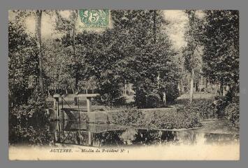 1 vue  - Auxerre. Moulin du Président n° 5 (ouvre la visionneuse)