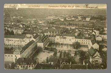 1 vue  - Auxerre. Panorama Collège des garçons (ouvre la visionneuse)